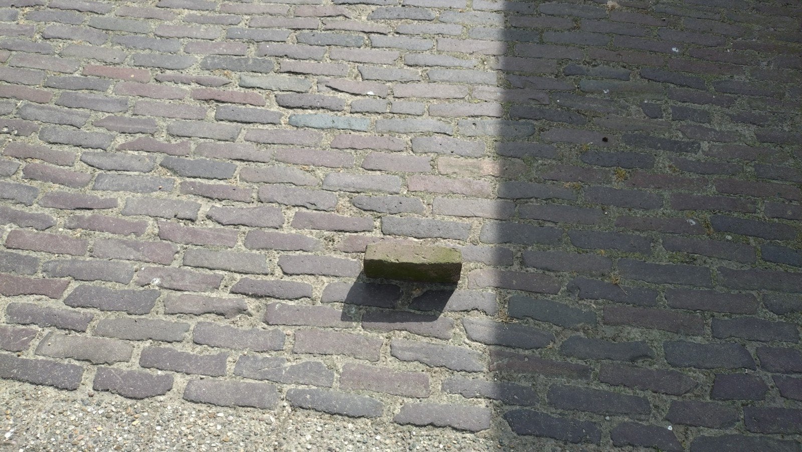 Oude waaltjes paars rood, Tuin en Terras, Tegels en Klinkers, Ophalen, Gebruikt, Klinkers