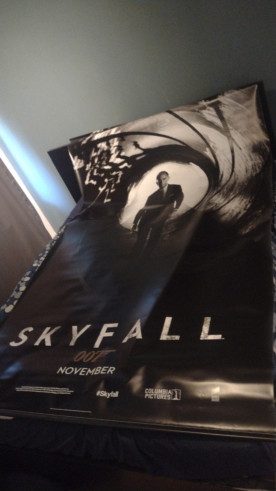 Skyfall 007 James Bond Filmposter.150cm x240cm, Verzamelen, Ophalen, A1 t/m A3, Film en Tv