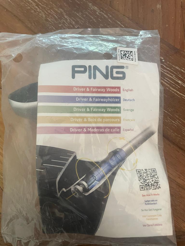 PING Driver & Fairway Woods verstelgereedschap, Ophalen of Verzenden, Nieuw, Overige typen, Ping