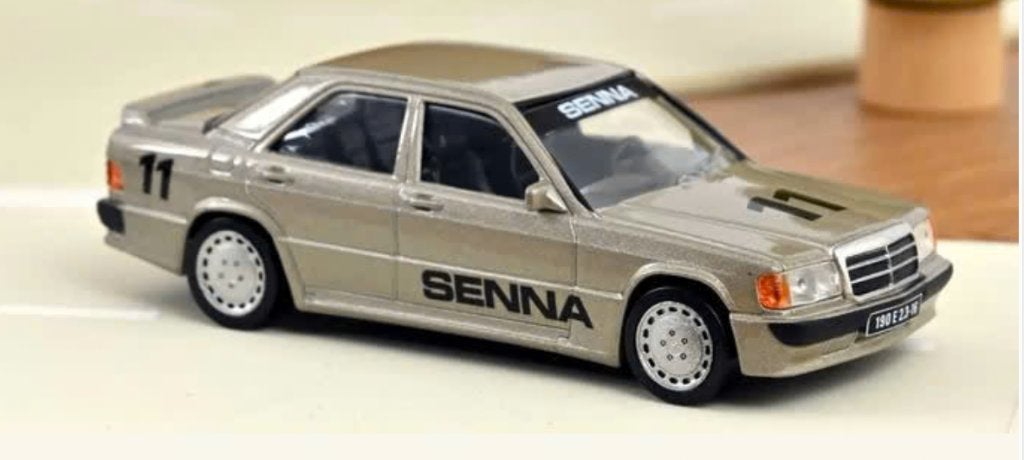 Mercedes 190E 2.3 16 1984 SENNA Jet-car 1/43 NOREV R. 351196, Verzenden, Nieuw, Auto, Norev