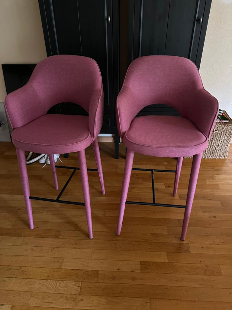 2x nieuwe barkrukken Polspotten, 2 krukken, Ophalen, Nieuw, 60 tot 90 cm