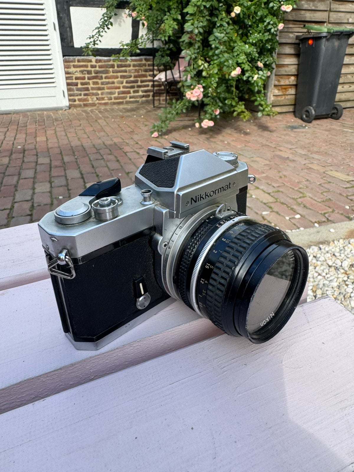 Nikkormat FT3 50mm lens, Ophalen of Verzenden, Gebruikt, Spiegelreflex, Nikon