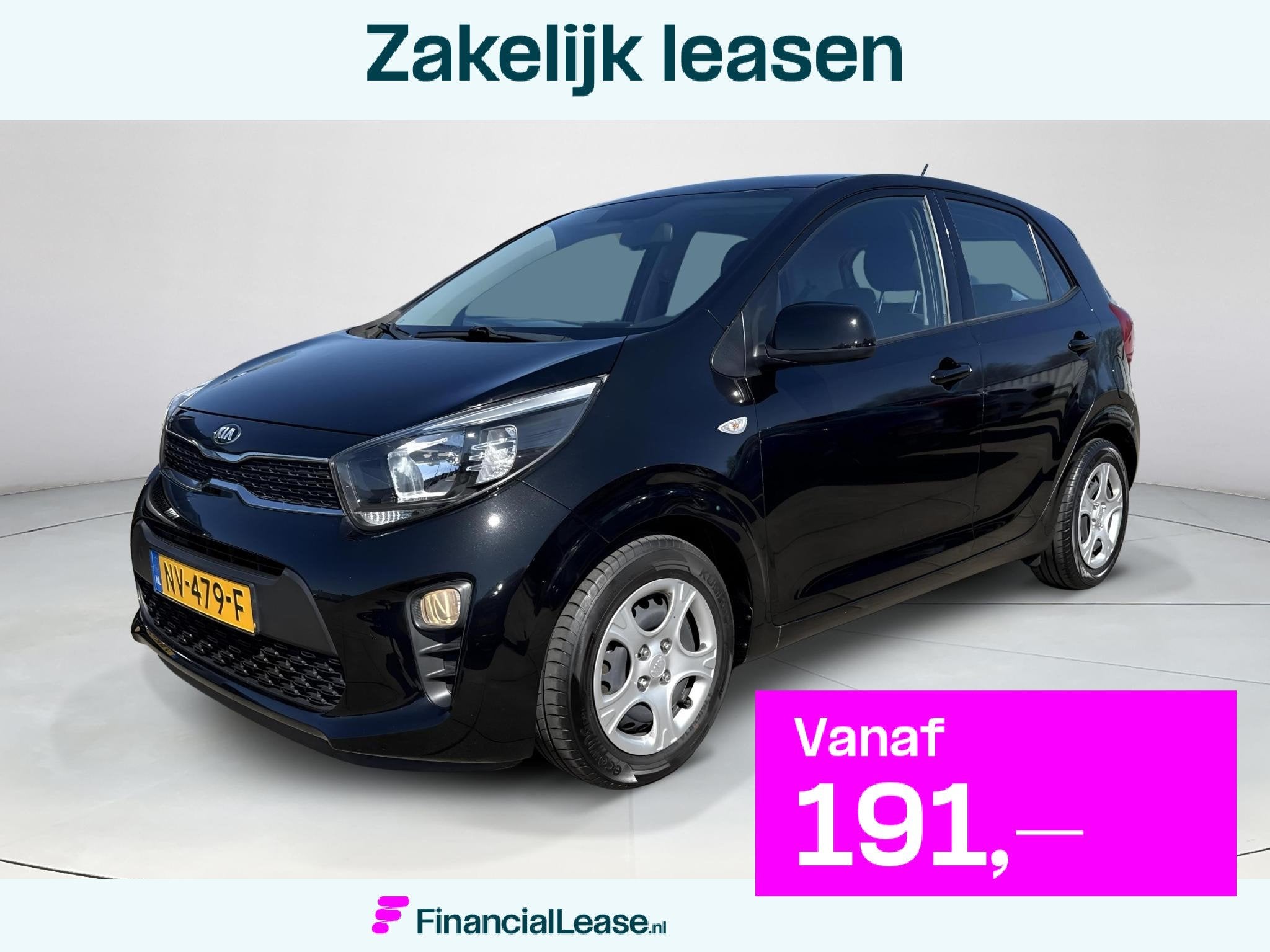 Kia Picanto 1.0 CVVT ComfortLine | Airco | Bluetooth |, Voorwielaandrijving, 12 maanden, Stof, Gebruikt