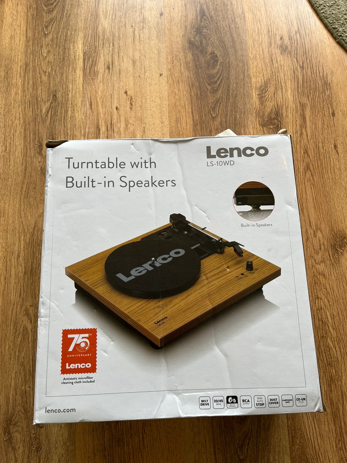 ZGAN Lenco LS-10WD platenspeler, Ophalen of Verzenden, Zo goed als nieuw