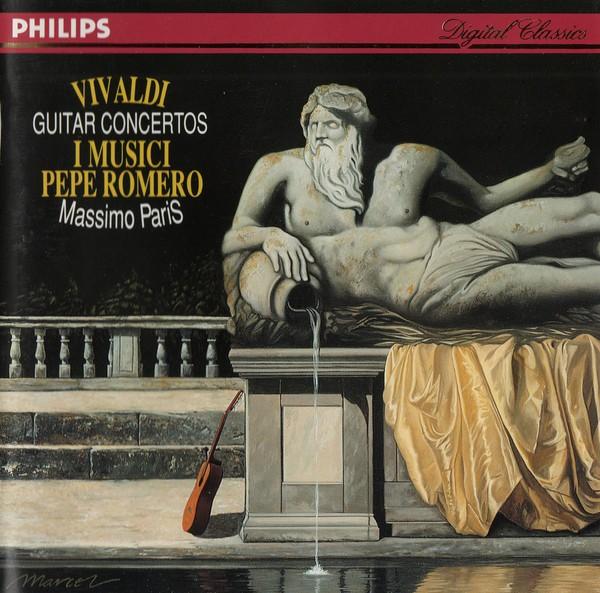 VIVALDI Guitar concertos CD I MUSICI ROMERO PHILIPS, Ophalen of Verzenden, Barok, Gebruikt, Orkest of Ballet