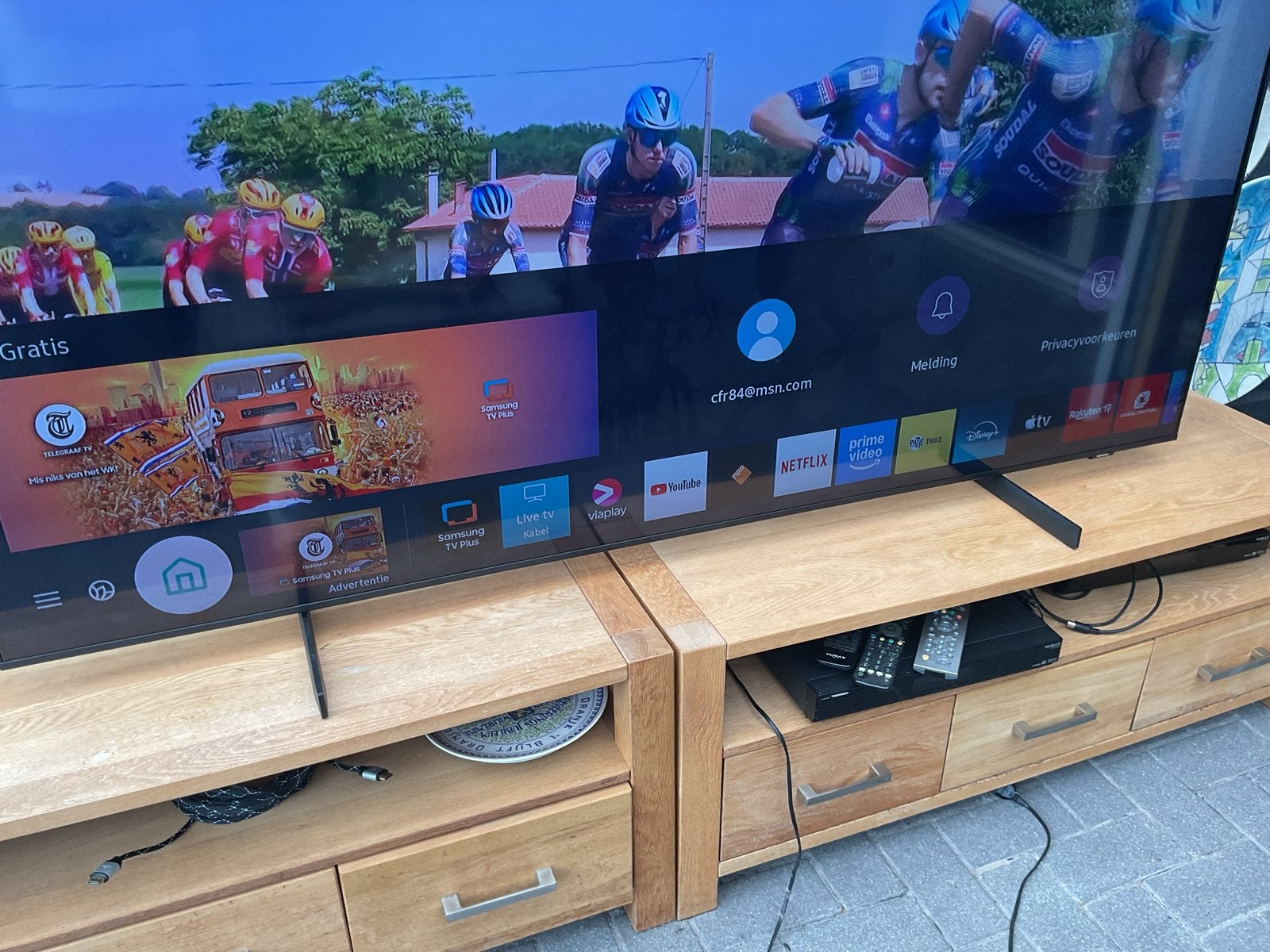 Zo goed als nieuwe Samsung 75 inch TV, Ophalen of Verzenden, Zo goed als nieuw, 100 cm of meer, Samsung