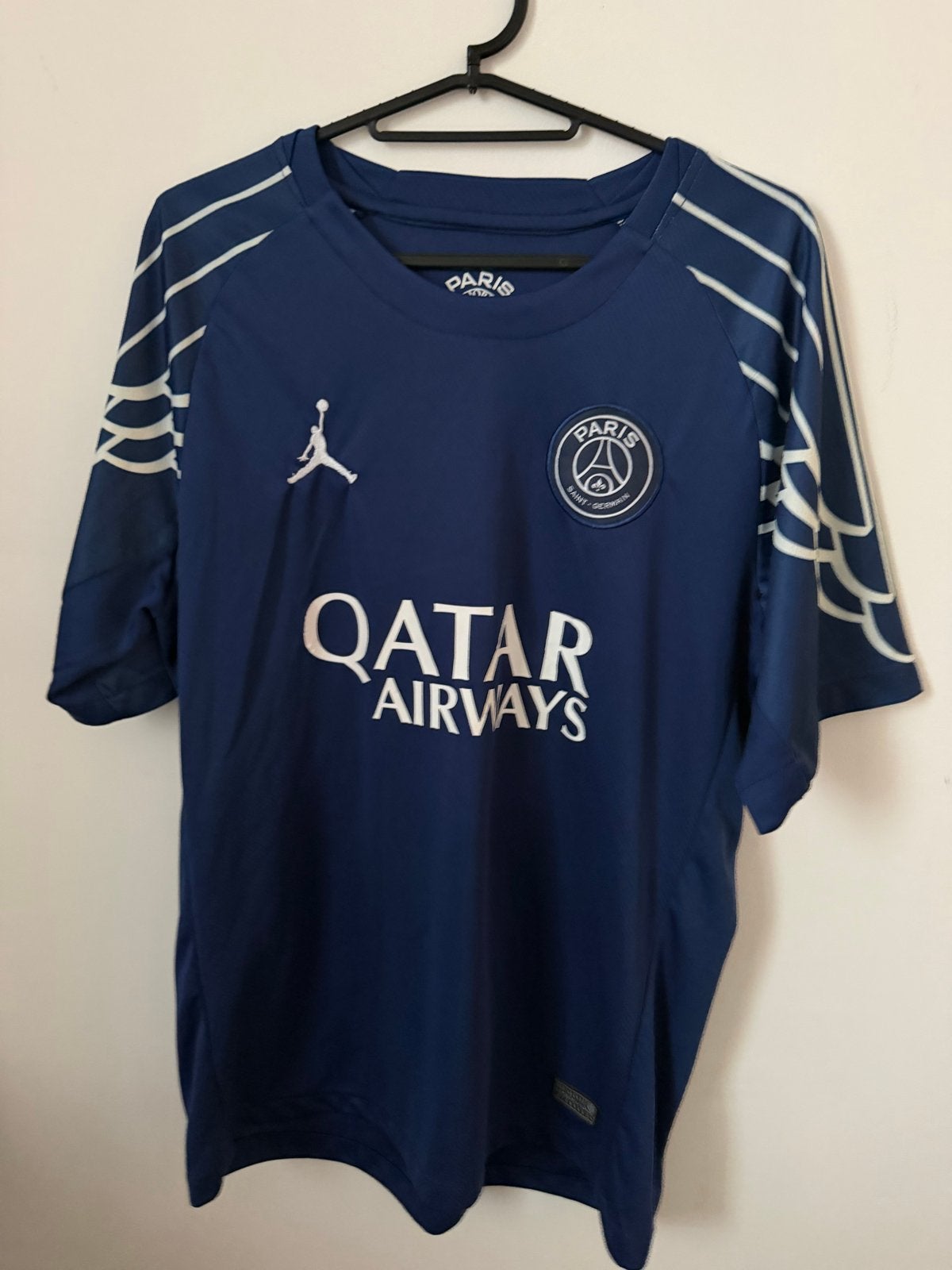 Doué Treble Derde Shirt - PSG Voetbalshirt, Kleding | Heren, Ophalen of Verzenden, Zo goed als nieuw, Voetbal, Maat 48/50 (M)
