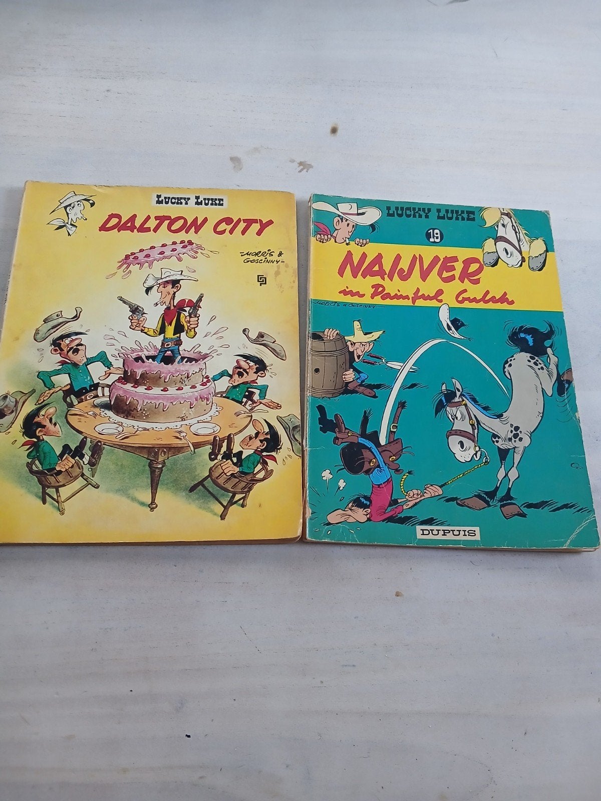 Lucky Luke: Dalton City & Naijver in Painful Gulch, Ophalen of Verzenden