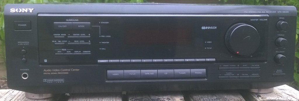 Sony STR-DE405 Receiver 5x 80 Watt, Gebruikt, Ophalen of Verzenden, Sony, Nb