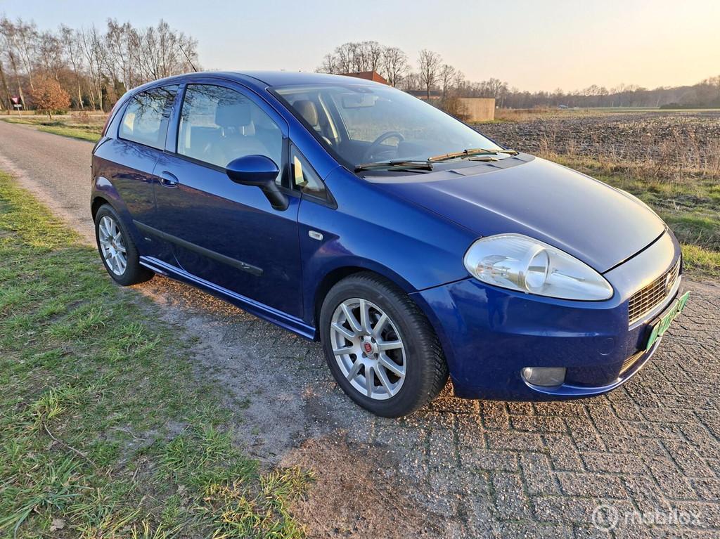 Fiat Punto 1.4 16V TJET GT Turbo sport 120 pk weinig km nap, Auto's, Voorwielaandrijving, Gebruikt, 1372 cc, 4 cilinders