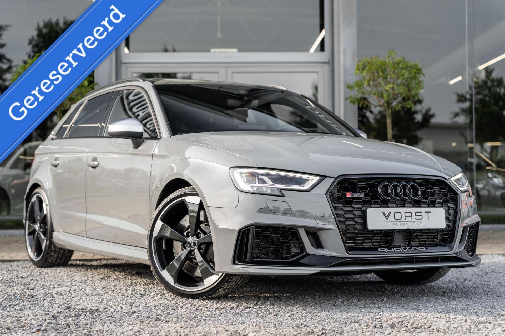 Audi RS3 2.5 TFSI quattro B&O Keyless Pano Leer Nardo, Automaat, Gebruikt, RS3, 1505 kg