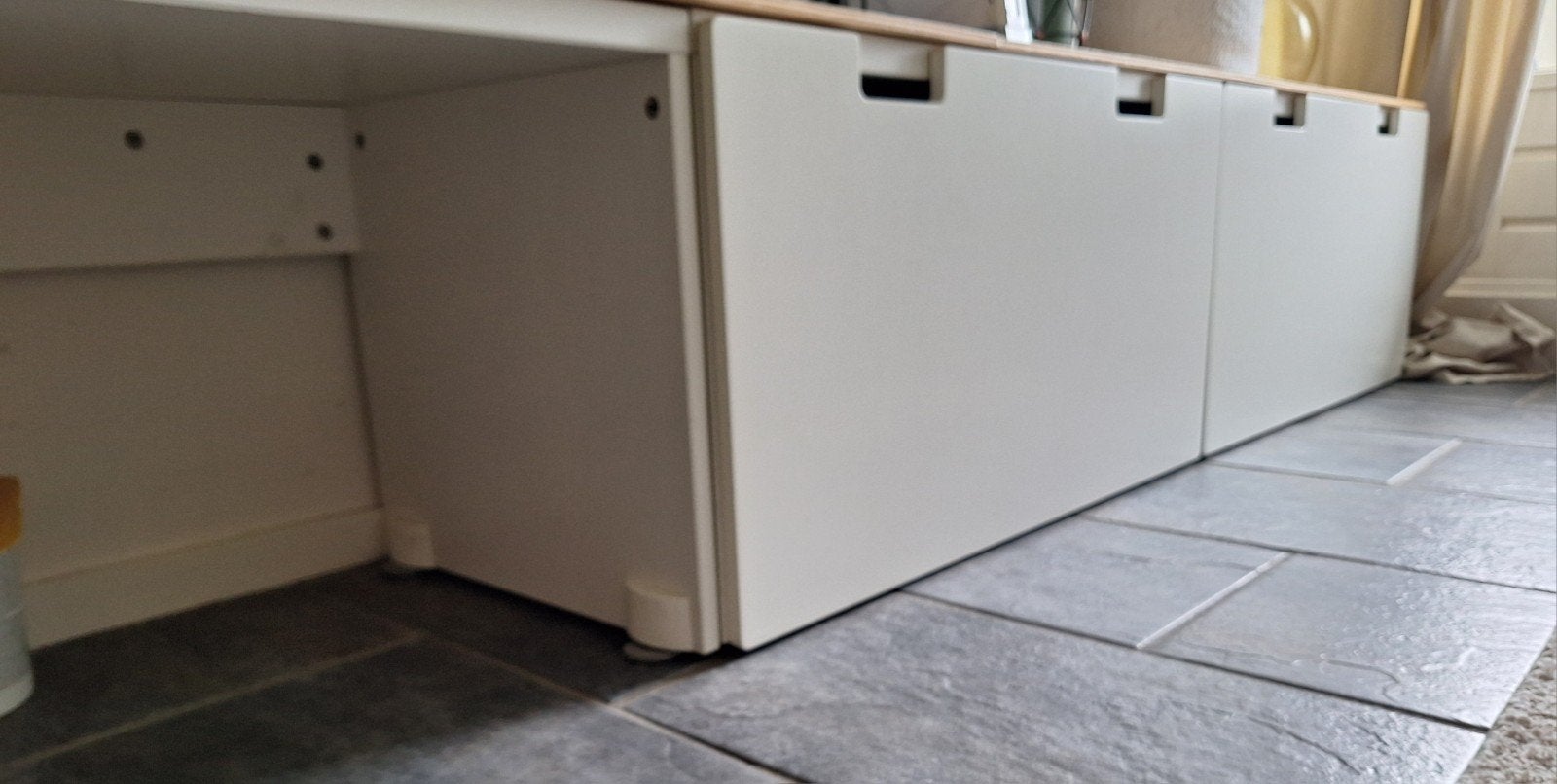 IKEA STUVA opbergbank met 5 lades en 2 zitkussens, Ophalen, Gebruikt, Tafel