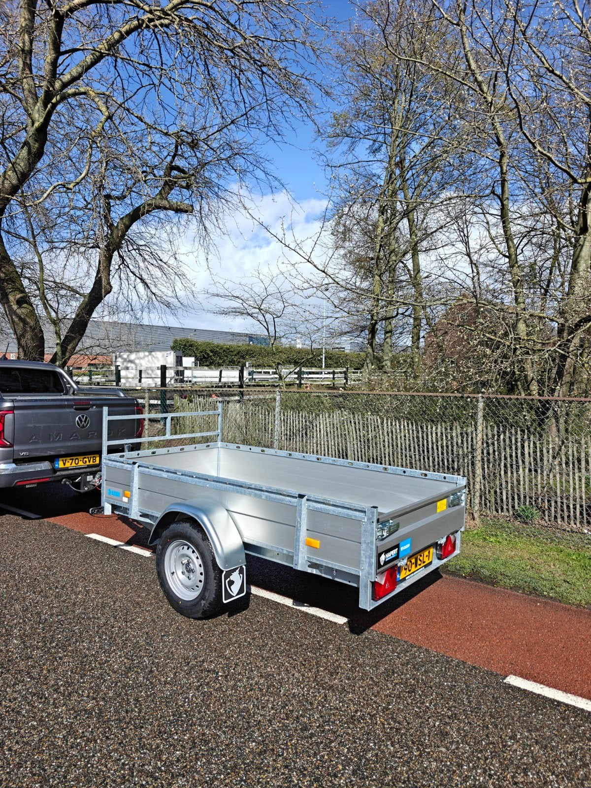 Demo Hapert Azure bakwagen aanhanger, Ophalen of Verzenden, Zo goed als nieuw