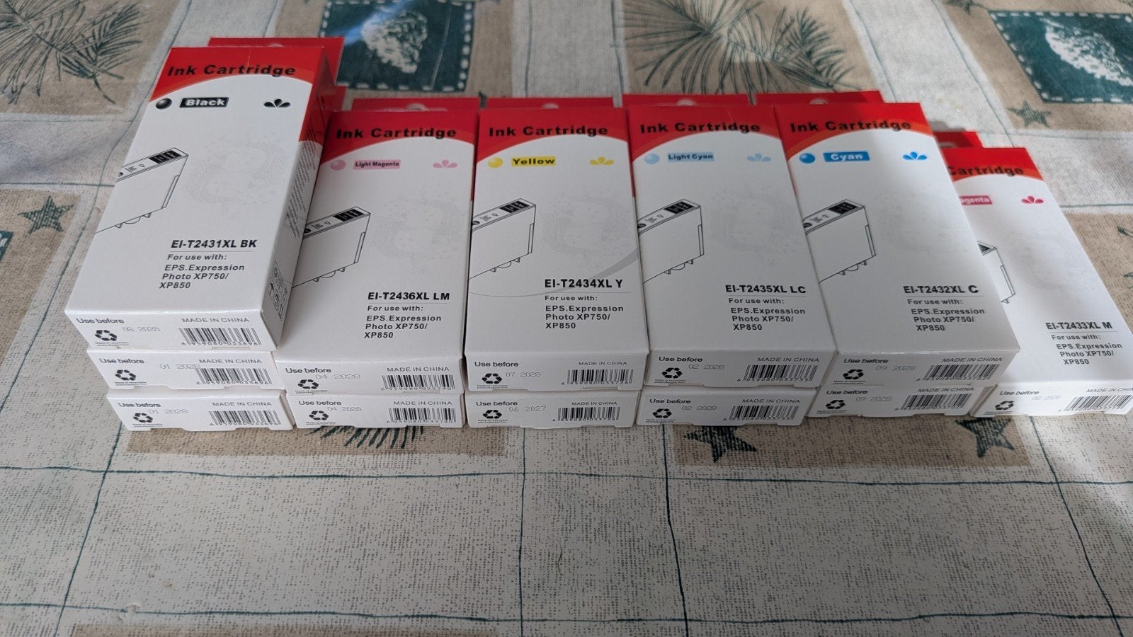 Epson compatibele inktcartridges (diverse kleuren), Ophalen of Verzenden, Nieuw, Cartridge, Epson (compatibel)