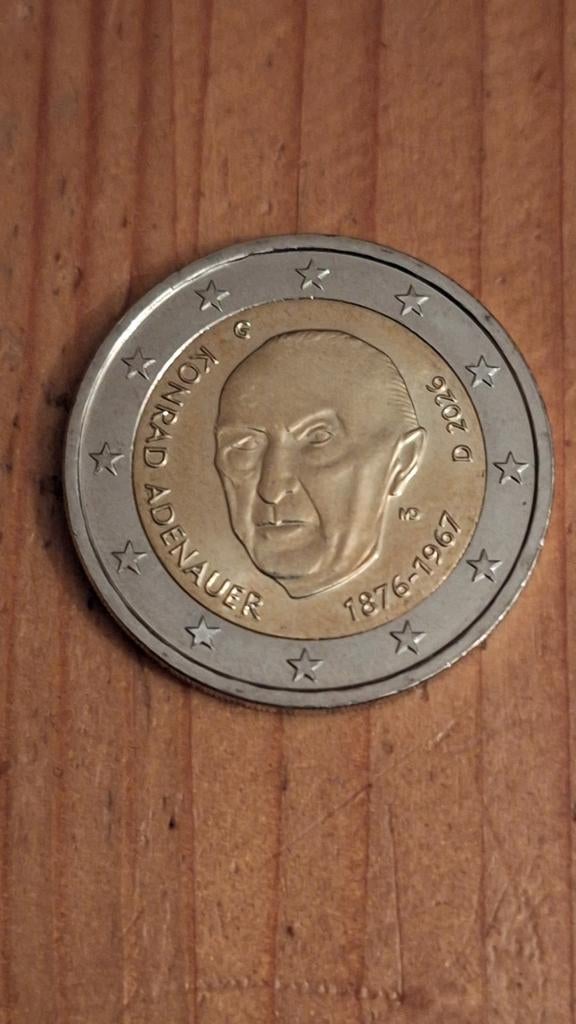 Unieke 2 euro munt Duitsland top staat, Postzegels en Munten, Munten | Europa | Euromunten, Ophalen of Verzenden, Duitsland
