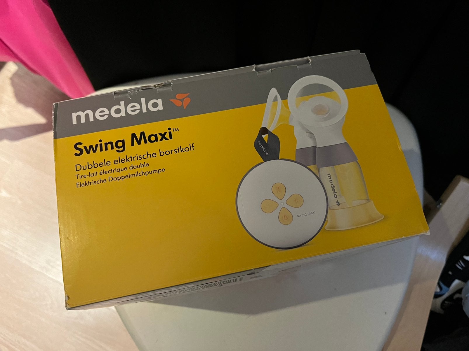 Medela Swing Maxi borstkolf, Gebruikt, Medela, Borstkolf, Ophalen of Verzenden