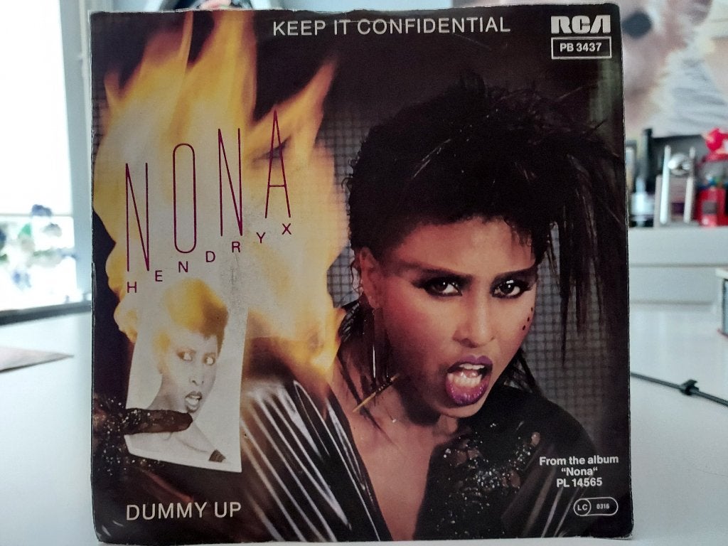 7" Single Nona Hendryx - Keep It Confidential / Dummy Up, Gebruikt, 7 inch, Ophalen of Verzenden, Pop