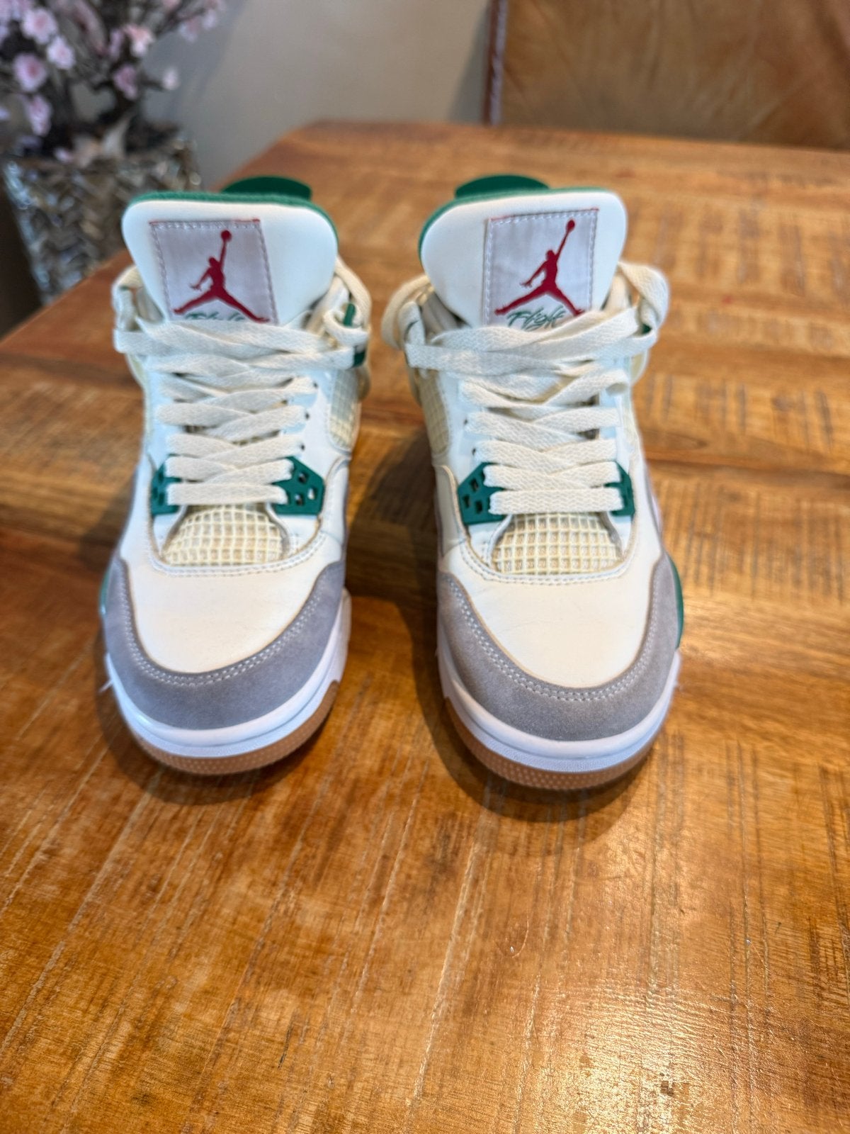 Nike SB x Air Jordan 4 Pine Green - Dames maat 39, Ophalen of Verzenden, Groen, Sneakers of Gympen, Zo goed als nieuw