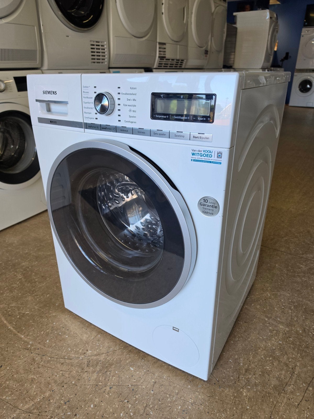 Siemens IQ 800 wasmachine | 9 kilo | A+++ | Gratis thuis 🚚✅, Witgoed en Apparatuur, Jirnsum, 8 tot 10 kg, Energieklasse A of zuiniger