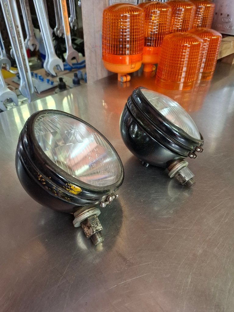 Guide USA koplampen 15 cm, Ophalen of Verzenden, Gebruikt, Oldtimer onderdelen