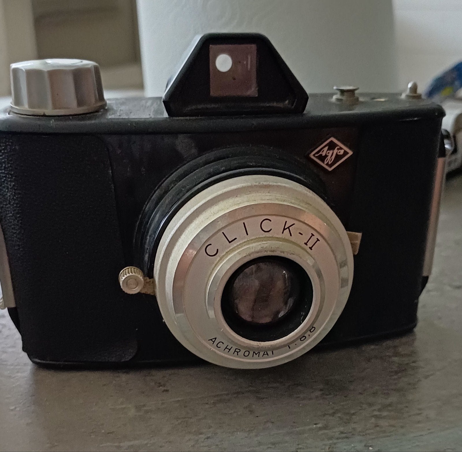Agfa Clack II Vintage Camera - Zwart, Ophalen of Verzenden