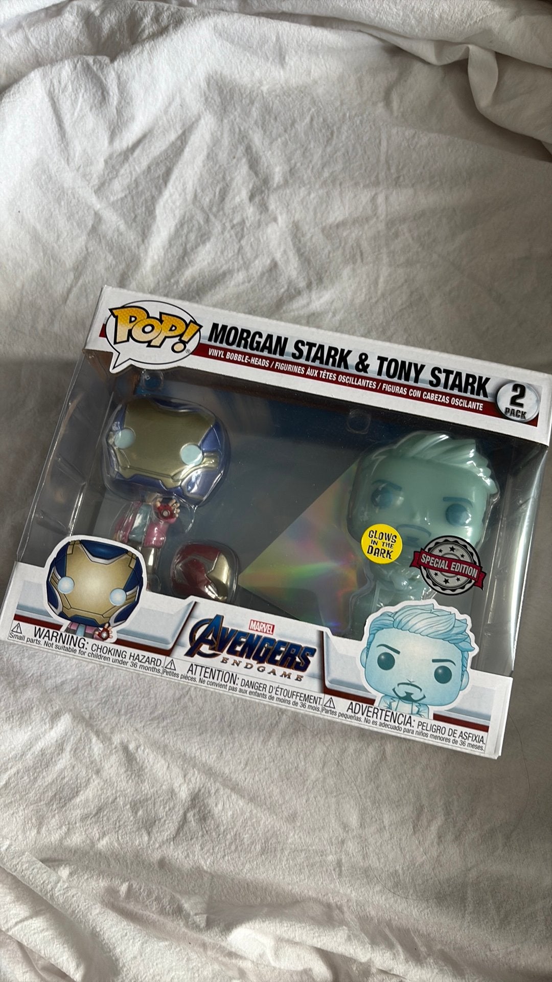 Funko morgen stark & tony stark 2pack, Verzamelen, Ophalen of Verzenden, Zo goed als nieuw