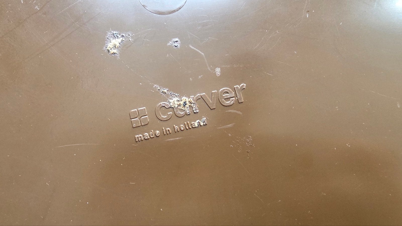Vintage Curver taartschaal met deksel en kersenprint, Info@curver.com, Curver, Kunststof, Made in Holland