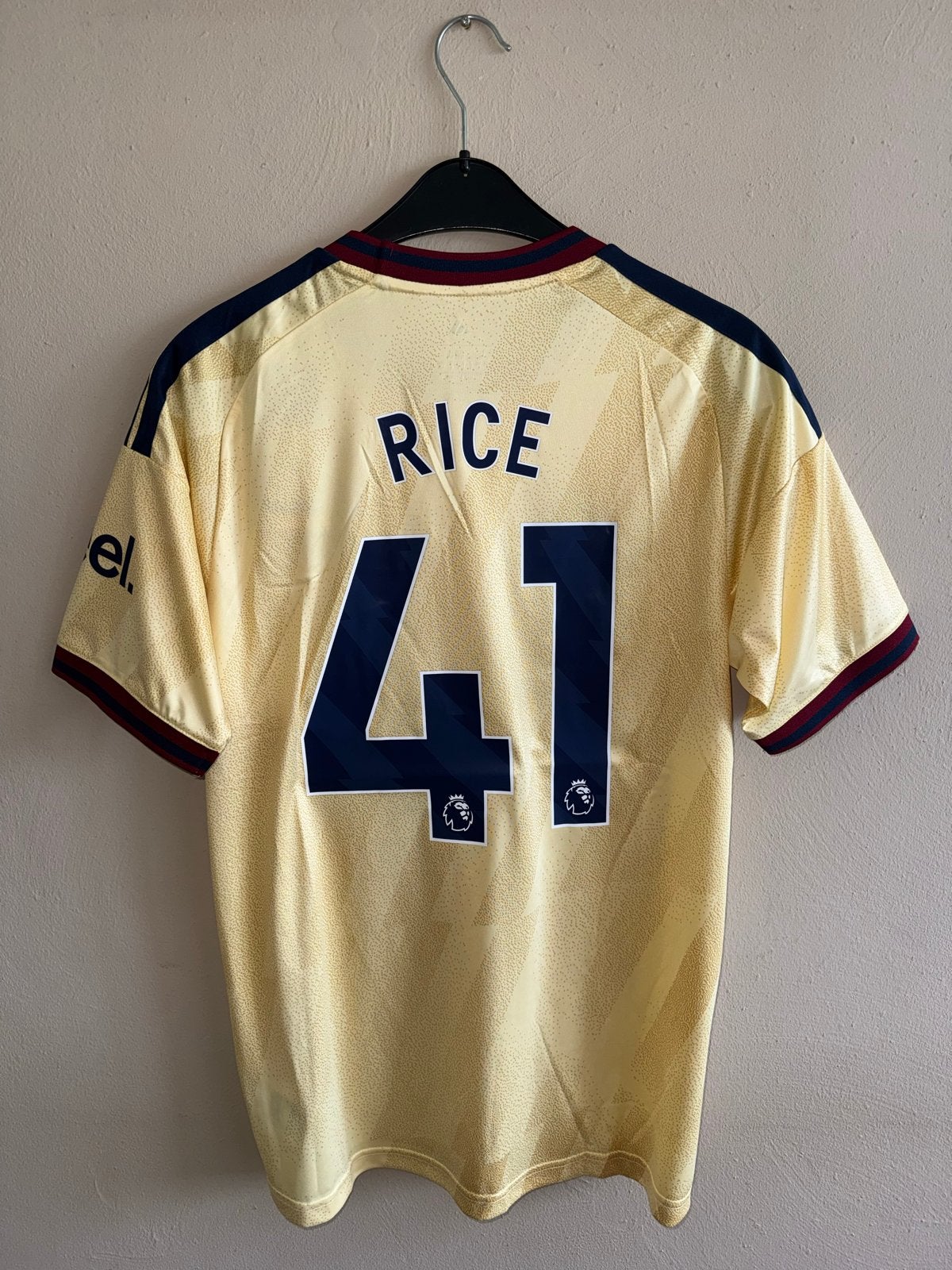 Arsenal 26/27 Third Shirt Rice #41 - Maat L, Kleding | Heren, Maat 52/54 (L), Geel, Nieuw, Ophalen of Verzenden