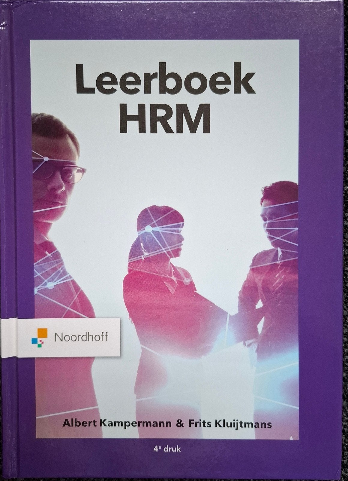 Leerboek HRM - 4e druk - Albert Kampermann & Frits Kluijtman, Boeken, Gelezen, Albert Kampermann & Frits Kluijtmans, Gamma, HBO