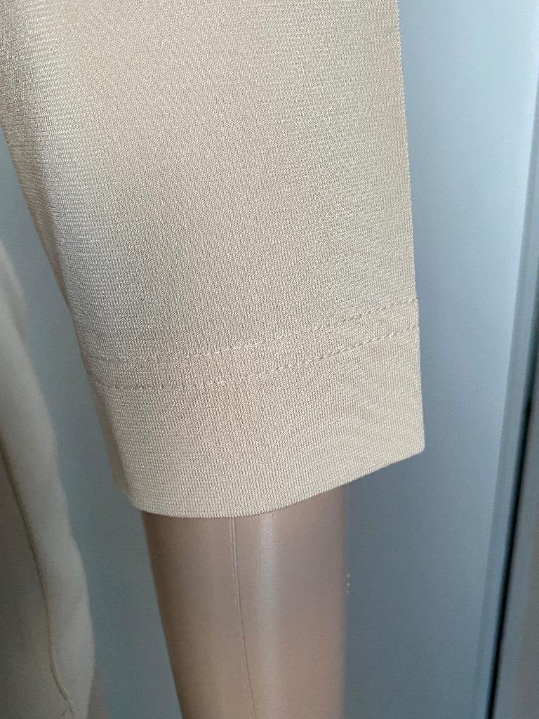 K93 Dieter Heupel maat M=38/40 Top lange mouwen shirt beige, Maat 38/40 (M), Ophalen of Verzenden, Zo goed als nieuw, Lange mouw