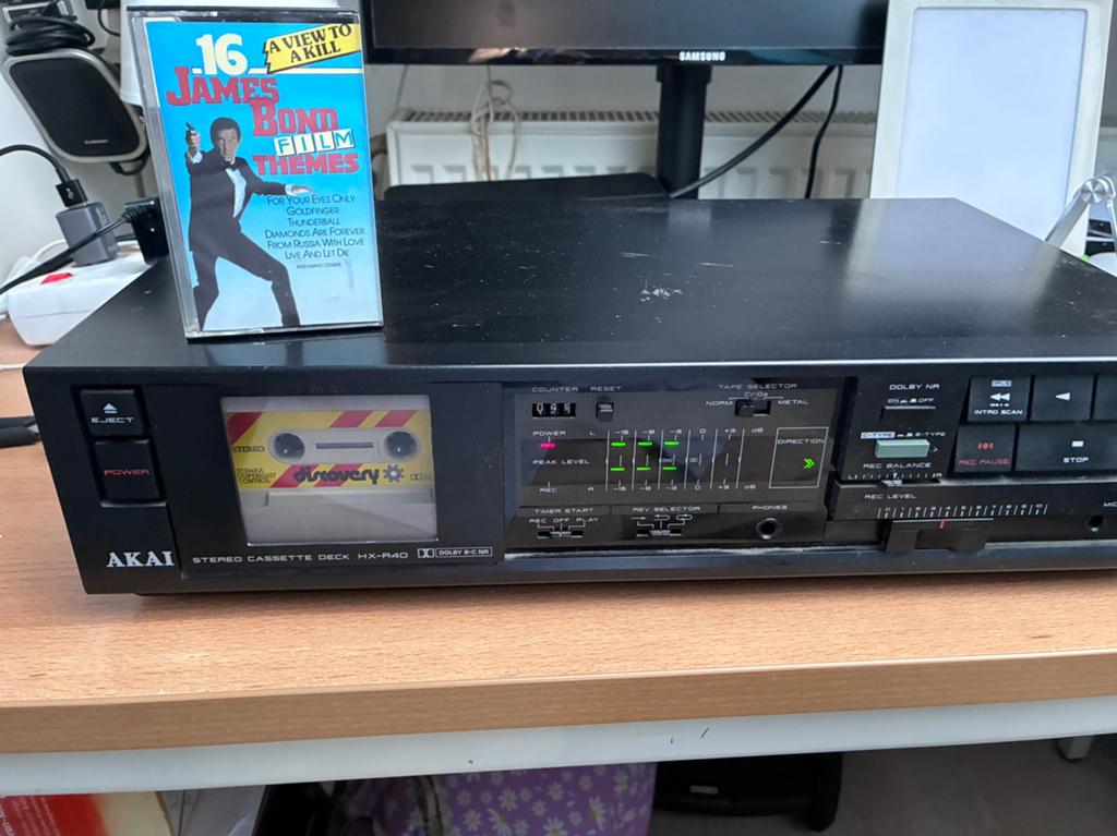 Akai cassettedeck, Audio, Tv en Foto, Cassettedecks, Ophalen of Verzenden, Akai