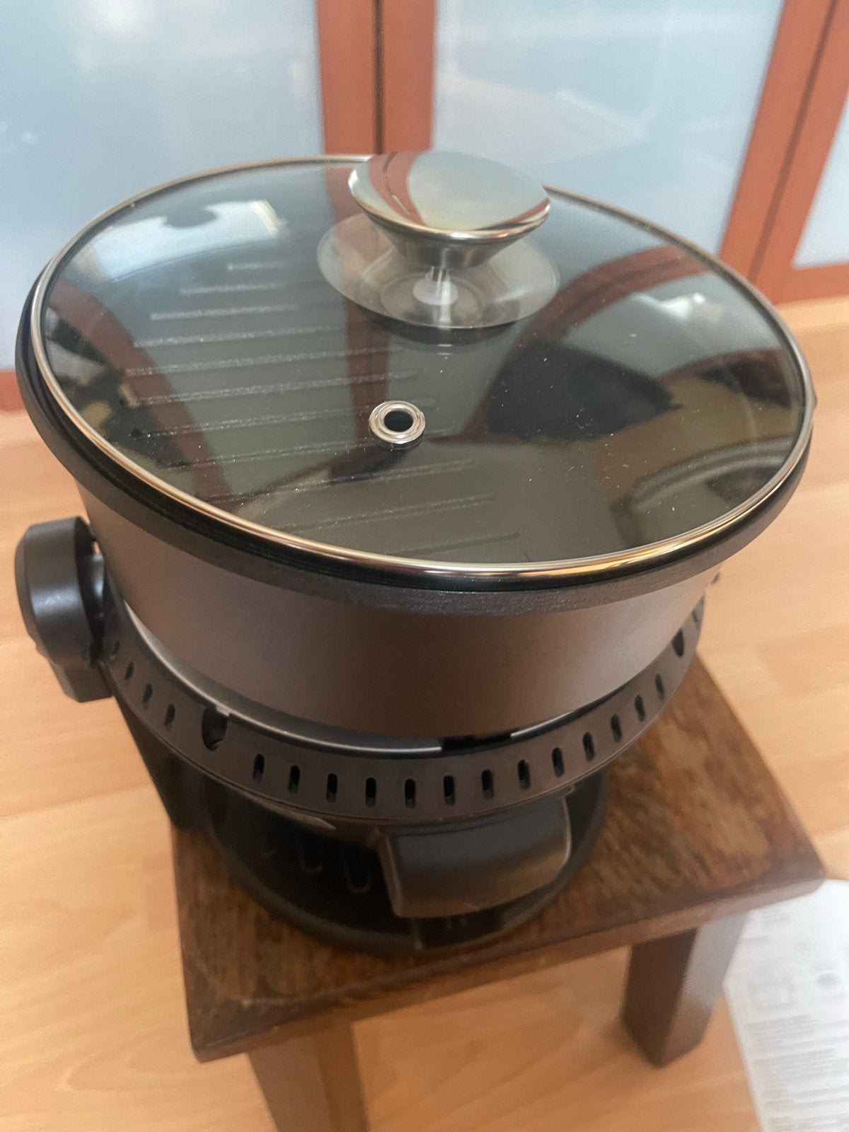 Hyundai 3-in-1 Airfryer Grill & Hotpot HHA1082401, Witgoed en Apparatuur, Airfryers, Ophalen of Verzenden, Zo goed als nieuw, Airfryer