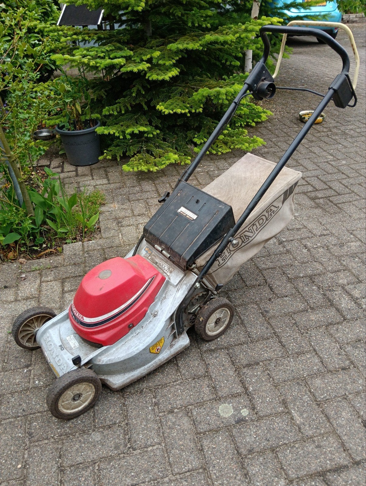 Honda HR-EL 171 Elektrische Grasmaaier met Opvangzak, Tuin en Terras, Grasmaaiers, Ophalen, Cirkelmaaier, Honda, Gebruikt