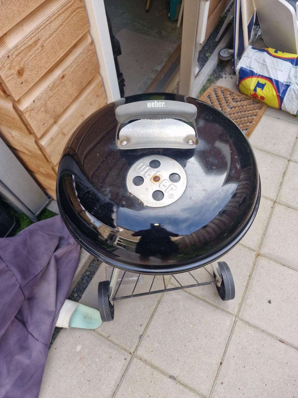 Weber barbecue met hoes, Ophalen of Verzenden, Gebruikt, Weber