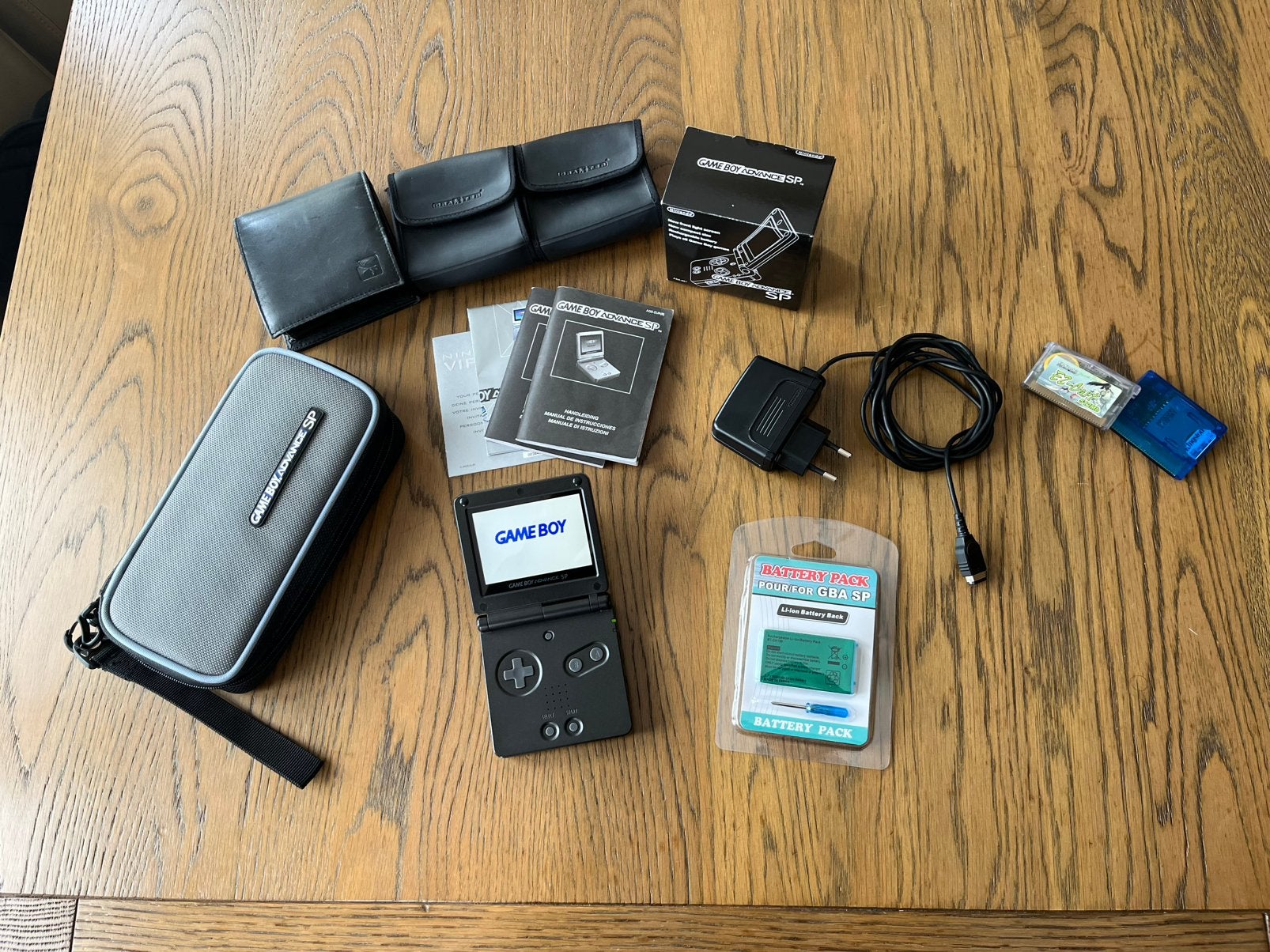 Game Boy advance sp met IPS v2 upgrade, Spelcomputers en Games, Ophalen of Verzenden, Gebruikt, Game Boy Advance SP