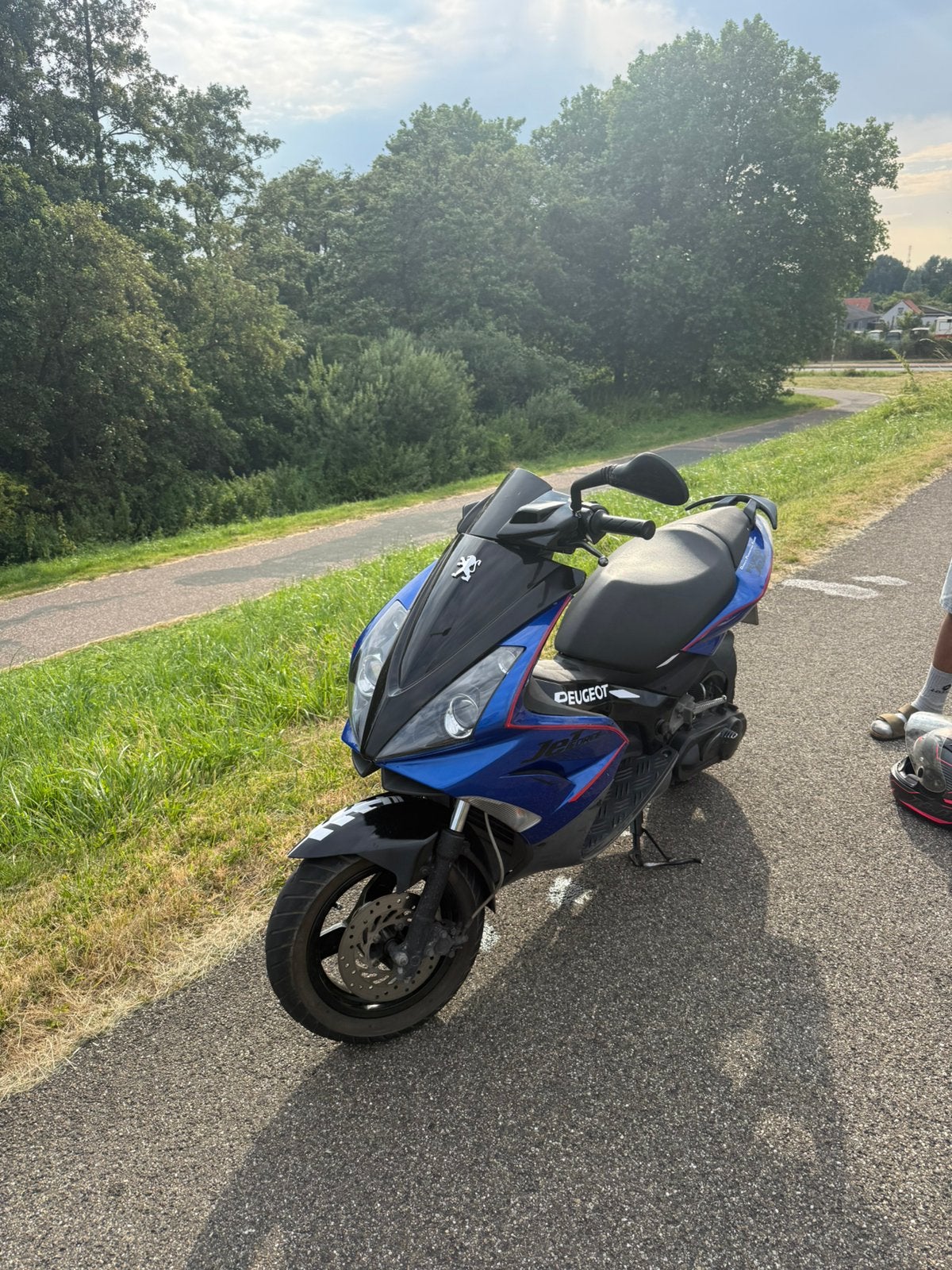 Peugeot jetforce 70cc 2T DEFECT, Ophalen, Zo goed als nieuw, Tweetakt, Overige modellen