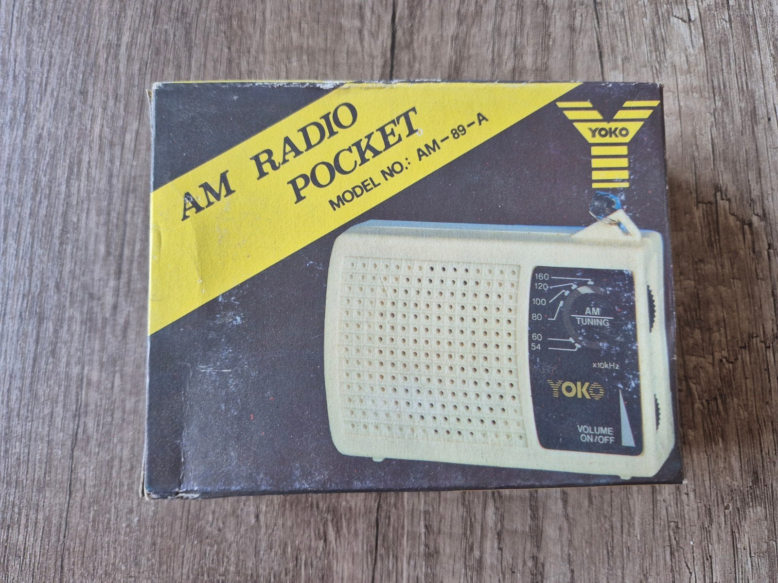 Vintage Yoko AM-89-A Pocket Radio - Nieuw in Doos, Ophalen, Nieuw, Radio