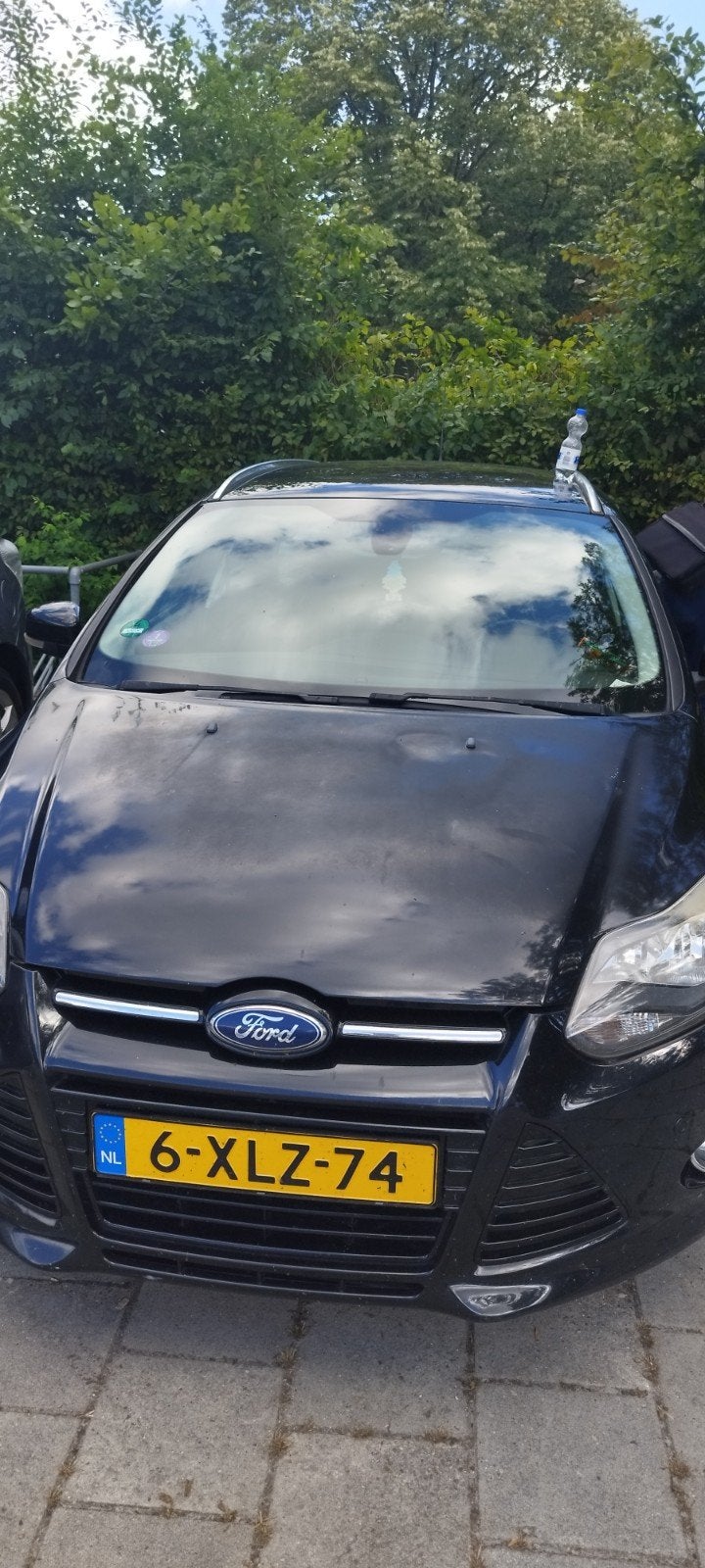Ford Focus 1.0 Ecoboost 92KW Wagon 2014 Zwart, 125 pk, Zwart, Origineel Nederlands, Handgeschakeld