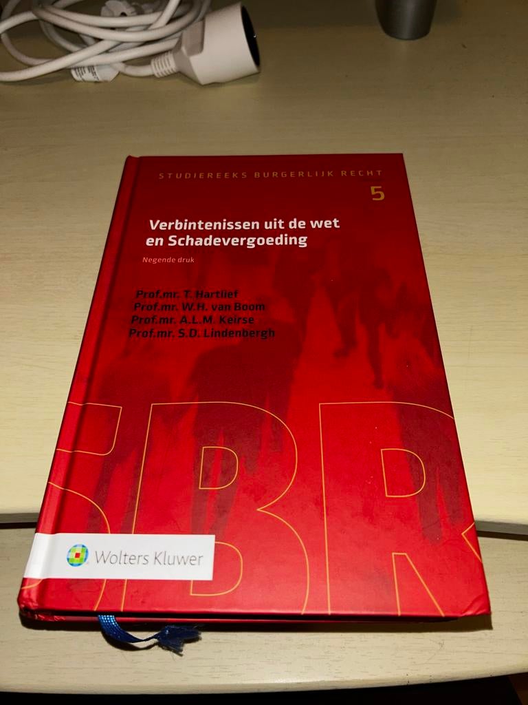 Verbintenissen uit de wet en Schadevergoeding (9e druk), Ophalen, Gamma, Gelezen, WO