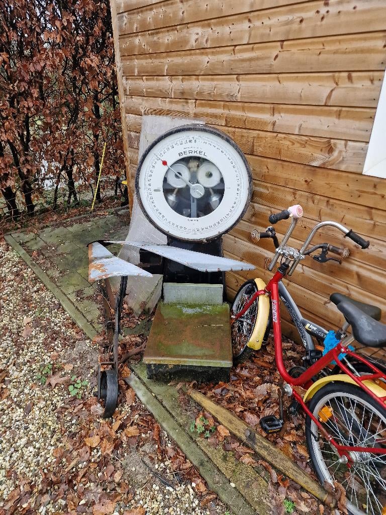 Weegschaal  Berkel tuin, Ophalen, Gebruikt, Winkelweegschaal, Analoog