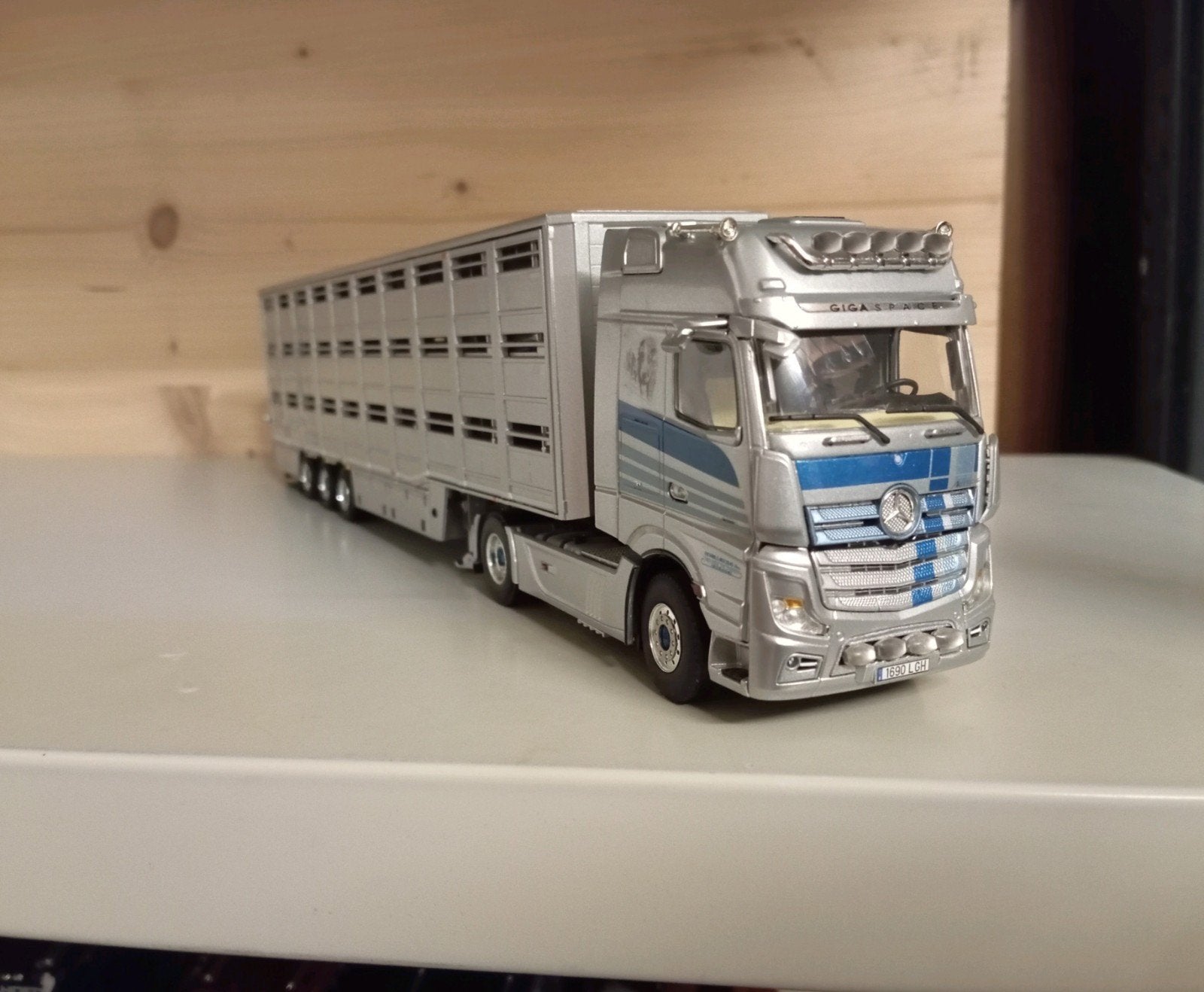 Mercedes Benz Actros Pablo de Arribas WSI, Hobby en Vrije tijd, Ophalen of Verzenden, Nieuw, Bus of Vrachtwagen, Wsi