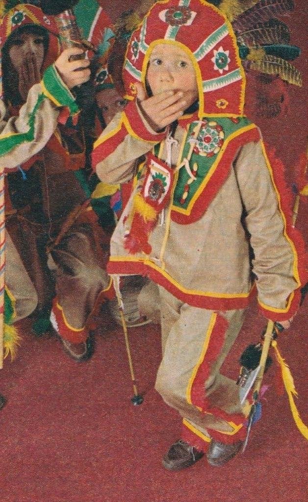 Retro reclame 1966 Balatred jongetjes kleine Winnetou, Verzenden, Overige typen