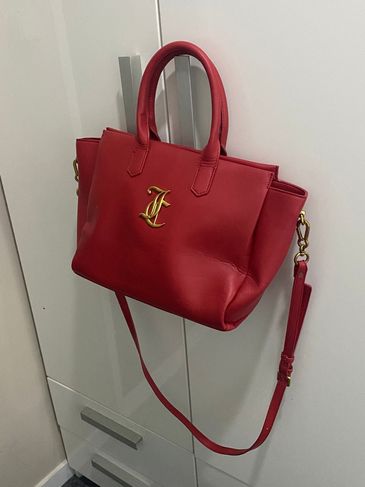 Juicy couture tas, Sieraden, Tassen en Uiterlijk, Ophalen of Verzenden, Zo goed als nieuw, Rood