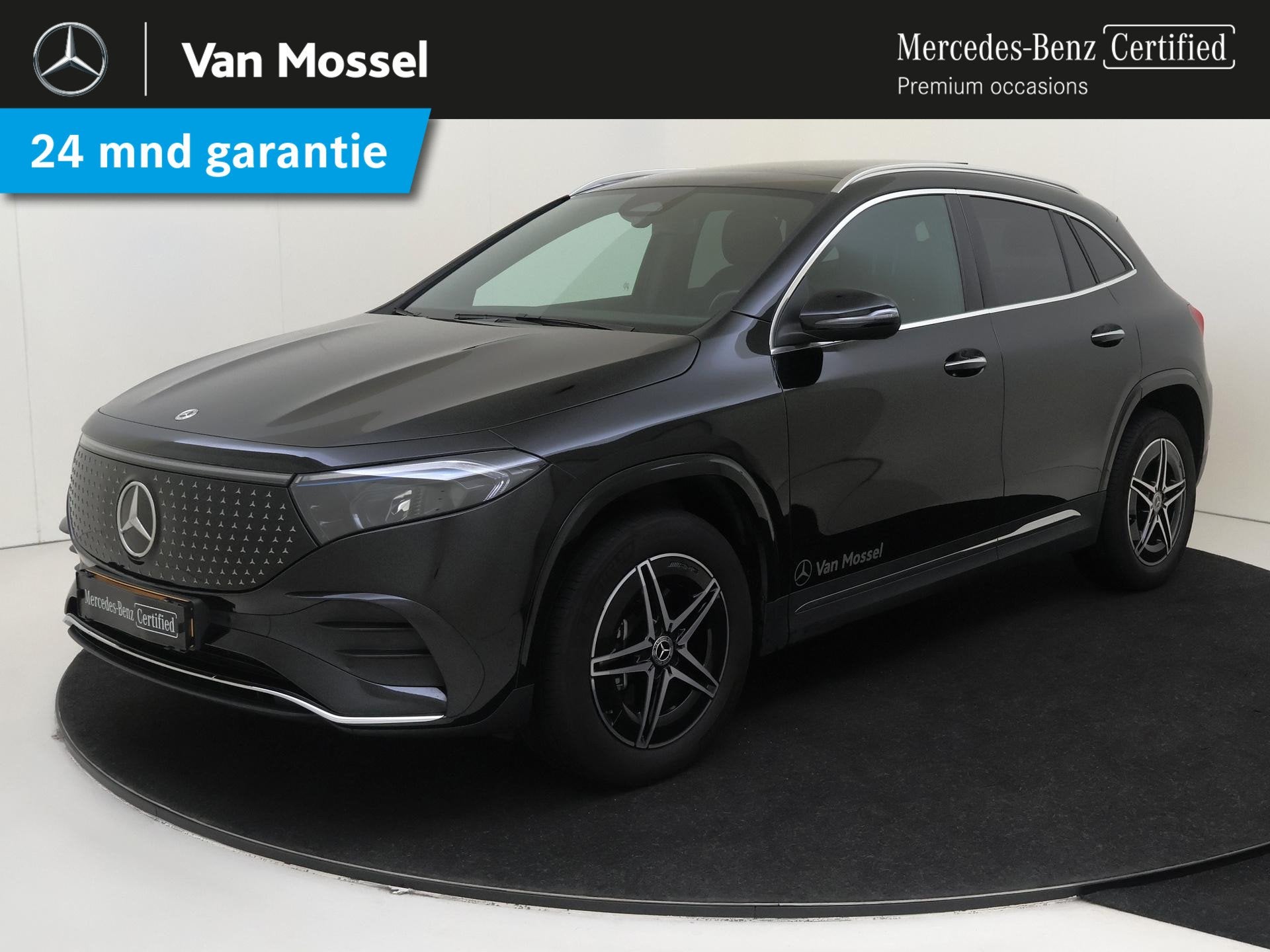 Mercedes-Benz EQA 250+ AMG Line 71 kWh / Panoramadak, 15 min, Gebruikt, Zwart, Zwart