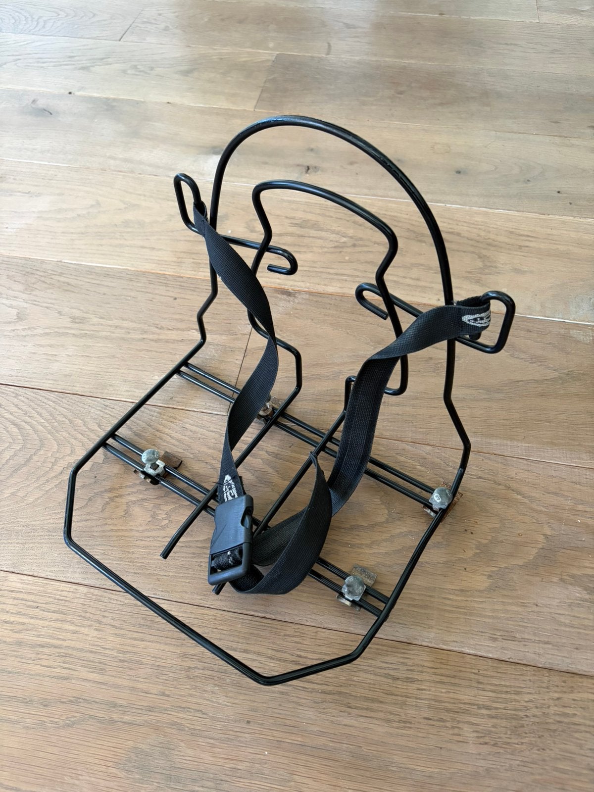 Tasdrager Steco monkey mee, Fietsen en Brommers, Fietsaccessoires | Bagagedragers, Ophalen, Zo goed als nieuw