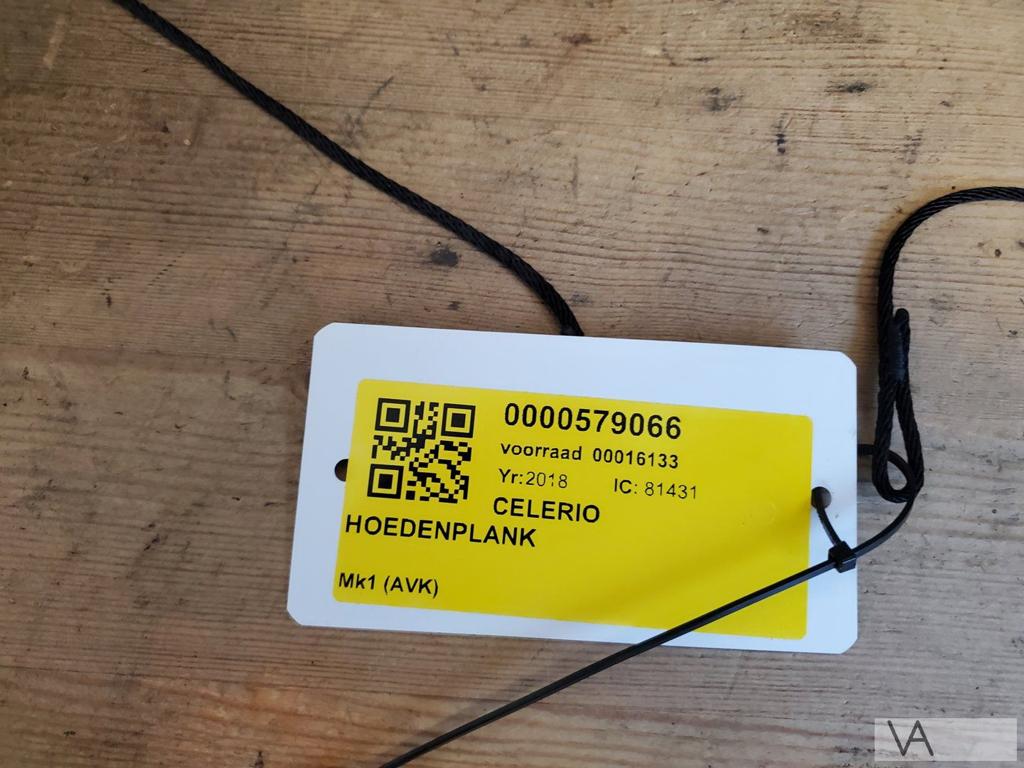 Suzuki Celerio 2014 - 2021 hoedenplank nette staat €90, Gebruikt, -, -, Ophalen of Verzenden