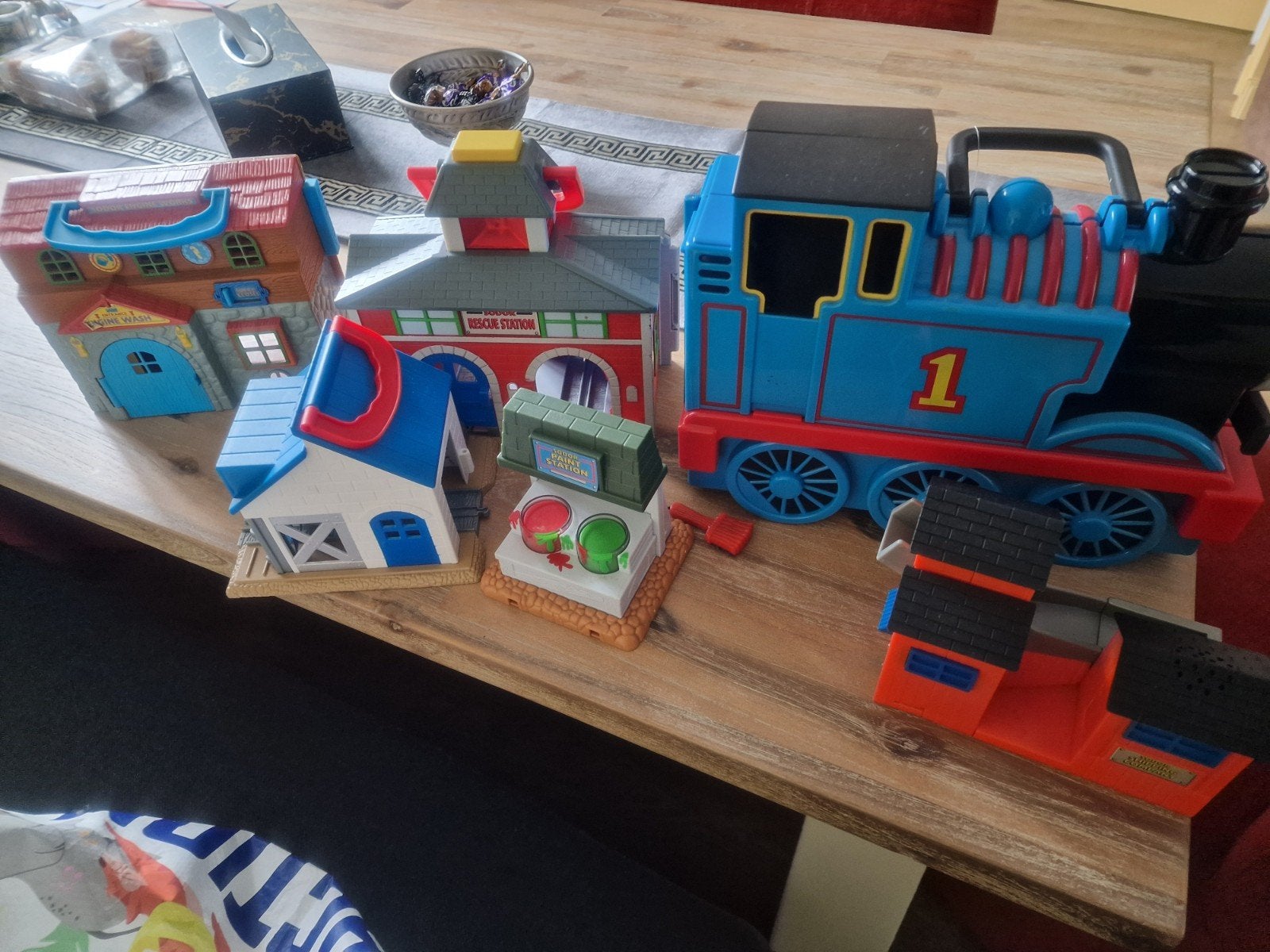 Grote collectie Thomas de Trein speelgoed, Ophalen, Gebruikt