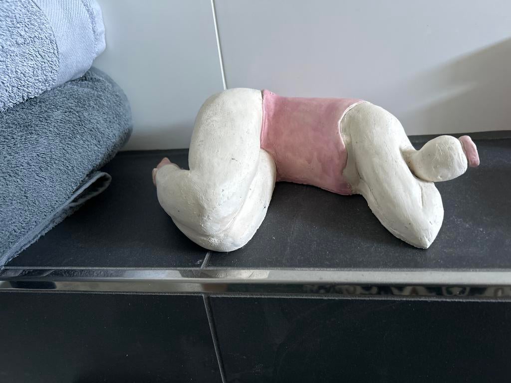 Unieke handgemaakte keramische sculptuur, Huis en Inrichting, Woonaccessoires | Overige, Meerkleurig, Ophalen of Verzenden, Zo goed als nieuw
