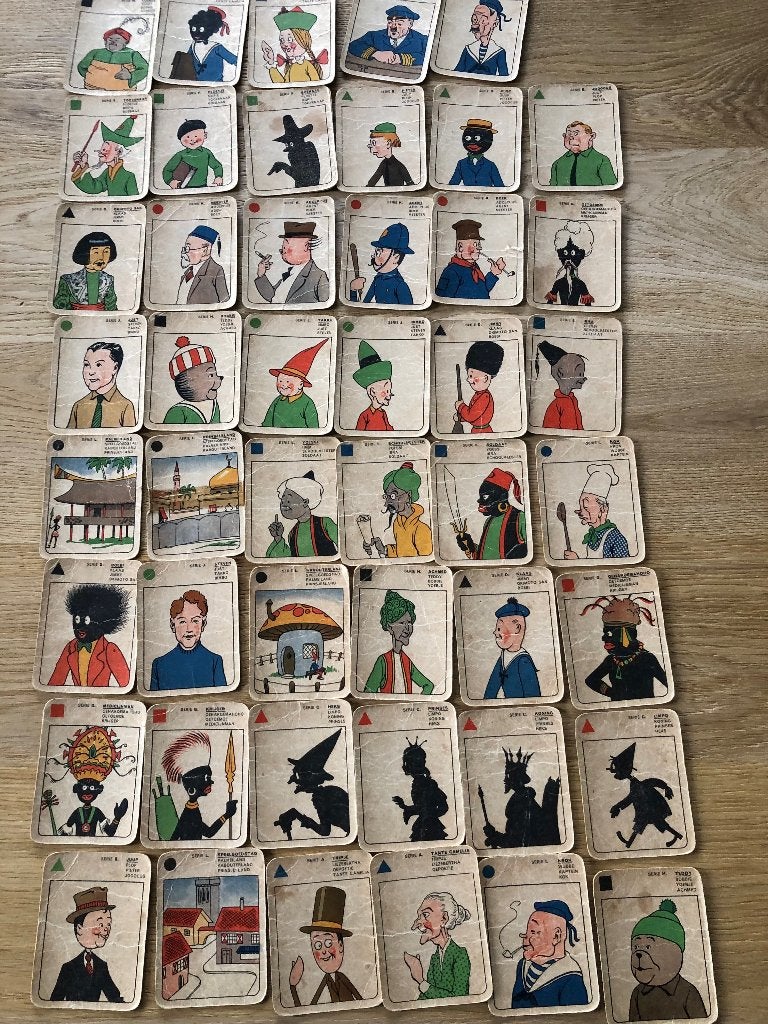 kwartetspel antiek jaren 40, Verzamelen, Speelkaarten, Jokers en Kwartetten, Ophalen of Verzenden, Gebruikt, Kwartet(ten)