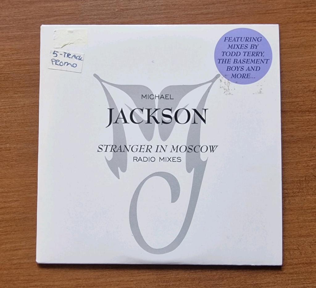 Michael Jackson - Stranger in Moscow Promo Sampler CD, Verzenden, Gebruikt